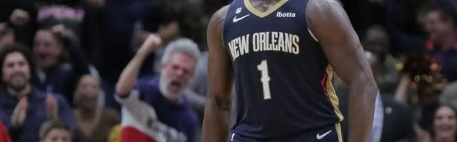 世界赛直播-鹈鹕逆转赢球重回西部第一，锡安连得14分居功至伟